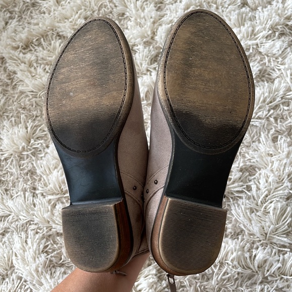 Abound grey studded faux suede booties - Picture 4 of 9